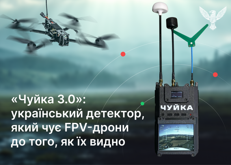 Чуйка - попередження про дрон